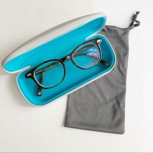 Warby Parker Chandler Olivewood Glasses